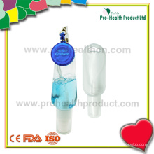 Leere Hand-Desinfektionsmittel-Flasche mit versenkbarer Halterrolle (pH009-067B)